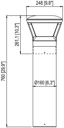 LED Bollards LL-BR06 image 3